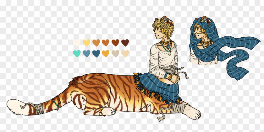 Tiger Cat Art Lion Centaur PNG