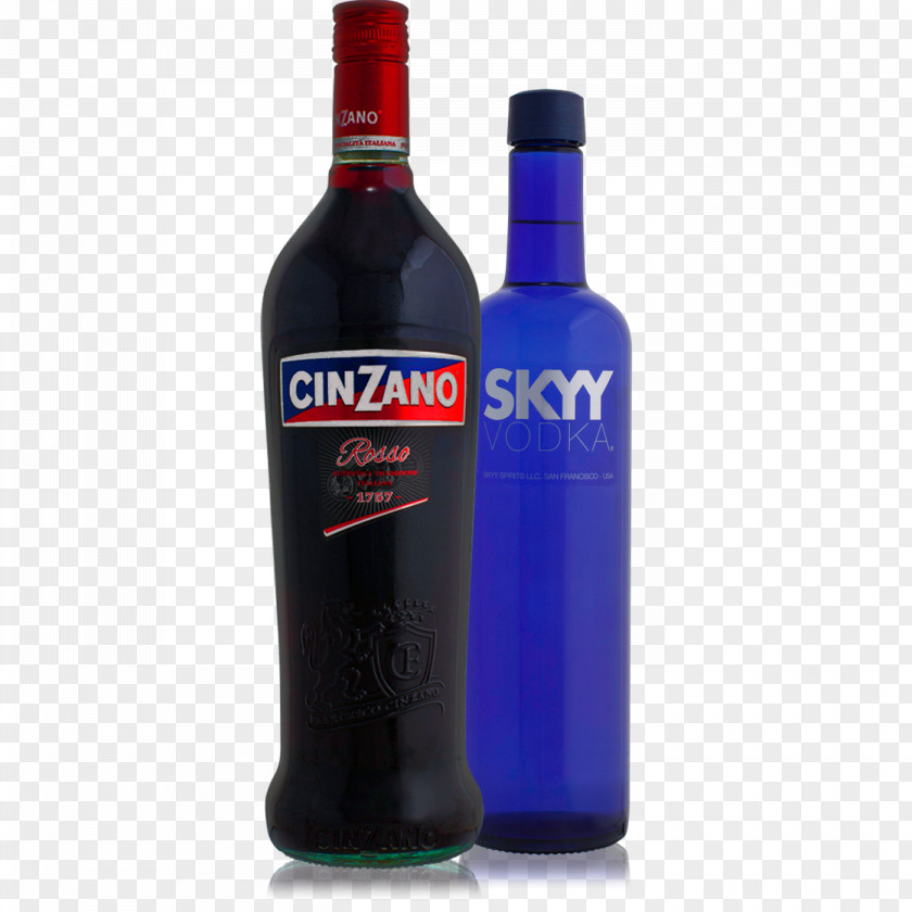 Wine SKYY Vodka Glass Bottle Liqueur Dessert PNG