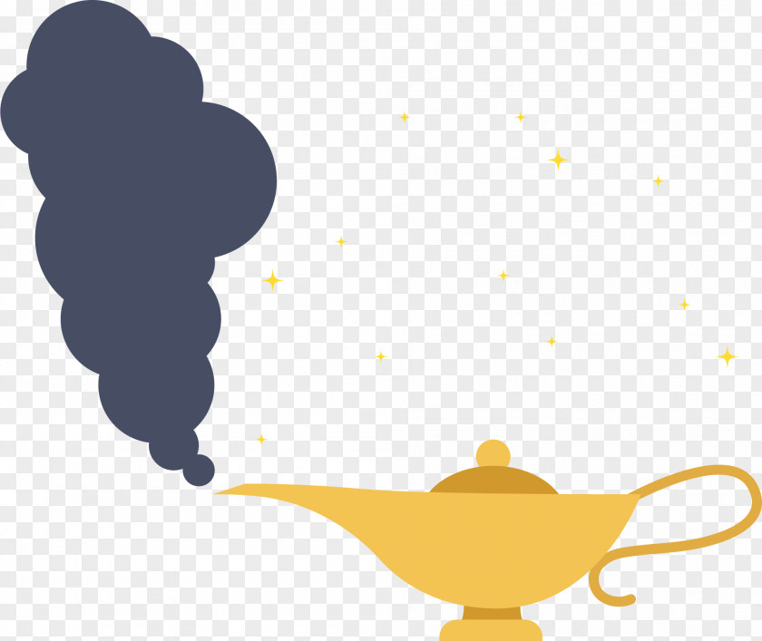 Yellow Magic Lamp Of Eid Al Fitr Download Light Fixture Al-Fitr PNG