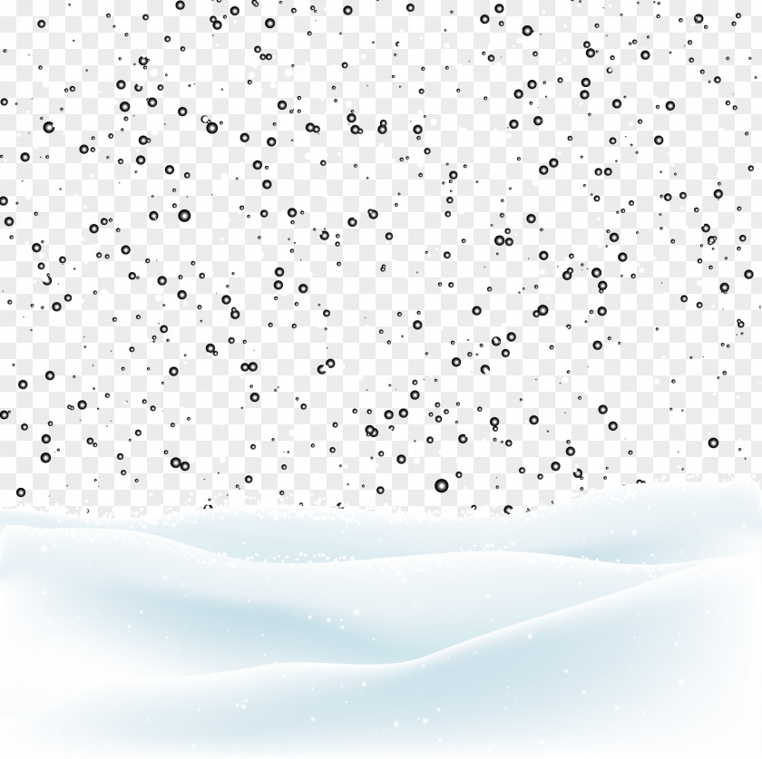 Decorative Background Vector Snow PNG