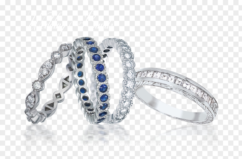 Jewellery Body Wedding Ring Sapphire PNG