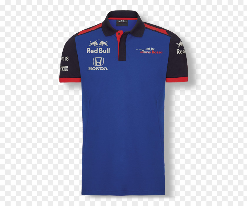 T-shirt Scuderia Toro Rosso Formula 1 Polo Shirt スクーデリア PNG