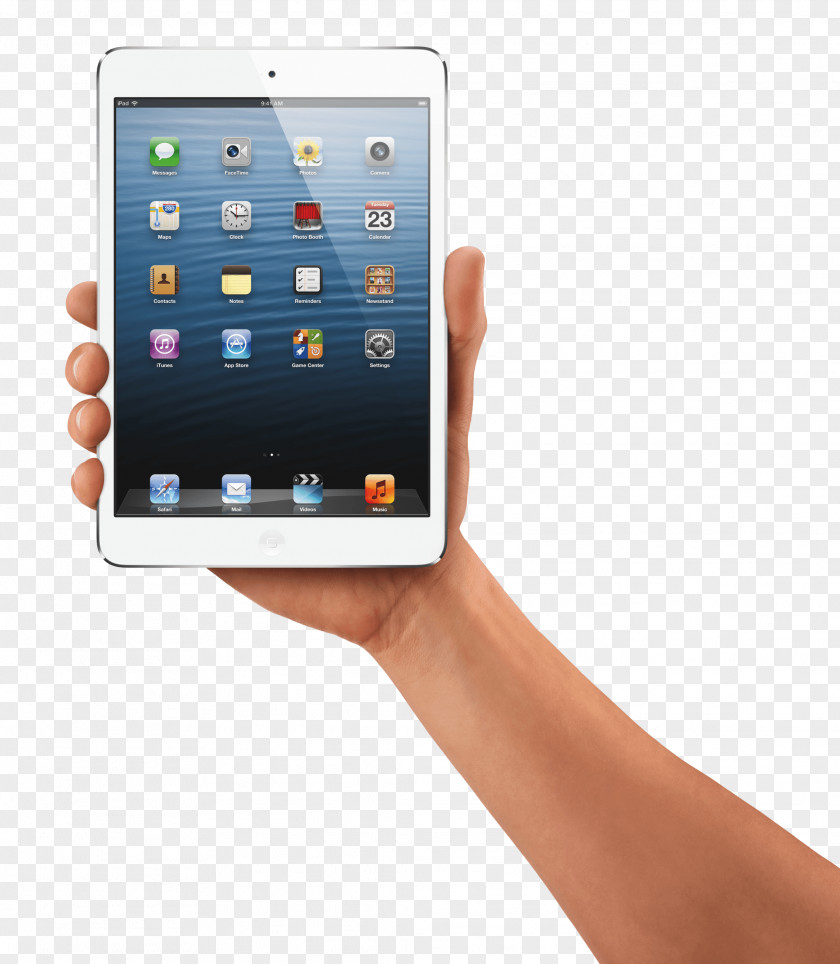 Tablet In Hand Image IPad Mini 2 3 4 1 PNG