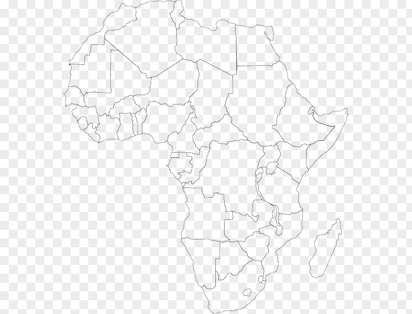 Africa Mapa Polityczna Globe Continent PNG