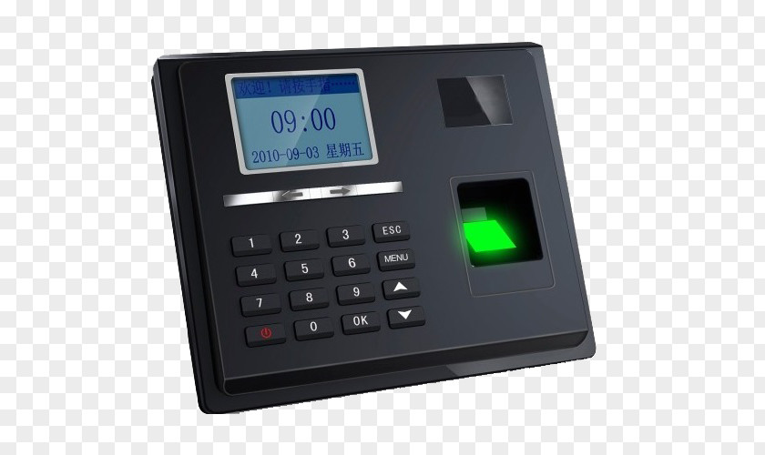 Biometrics Fingerprint Electronics Time And Attendance Access Control PNG