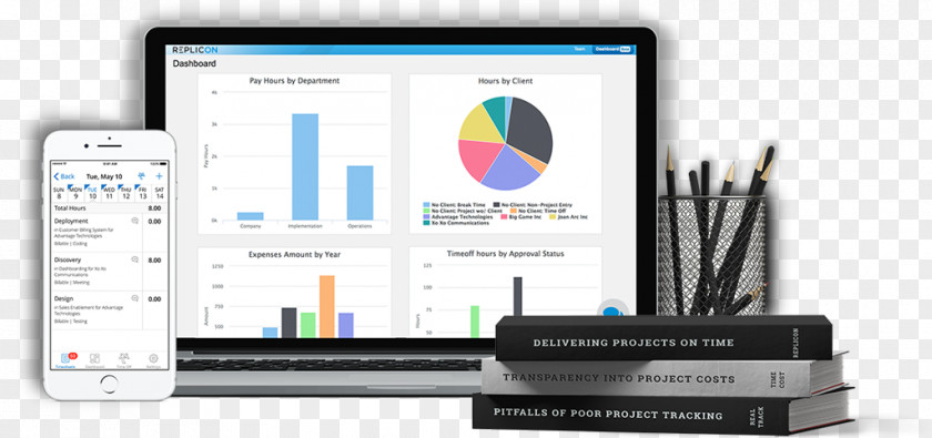 Business Replicon Project Portfolio Management Software Time-tracking PNG