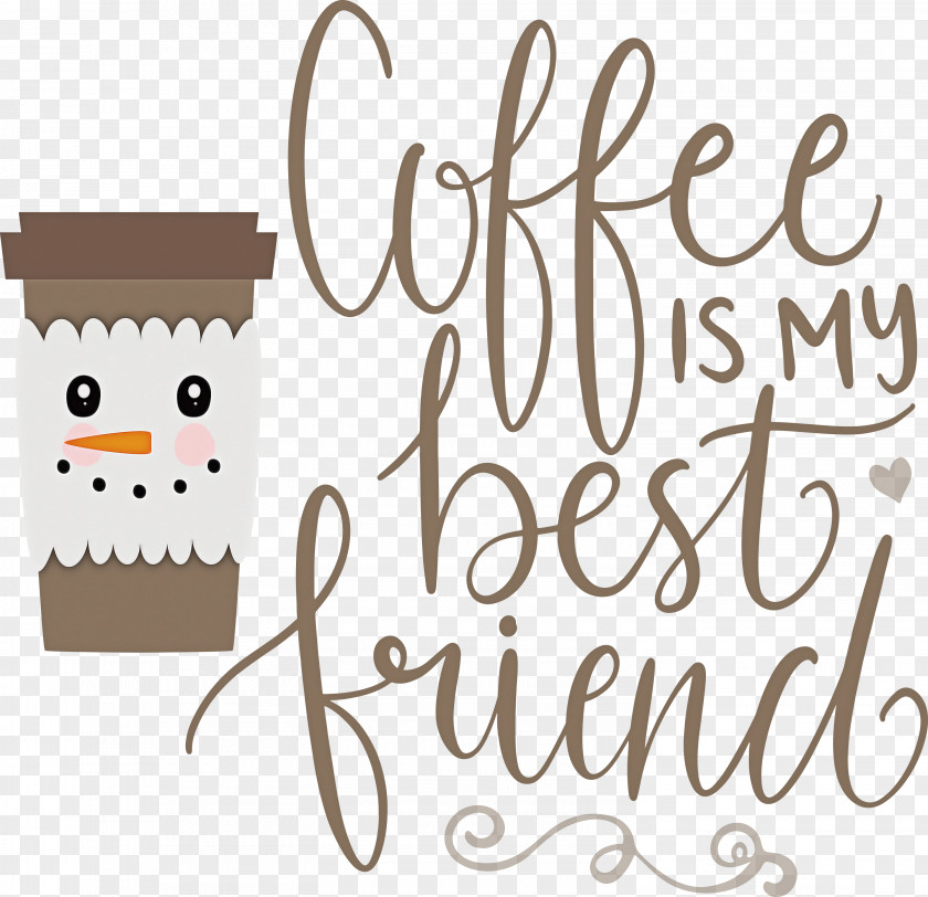 Coffee Best Friend PNG