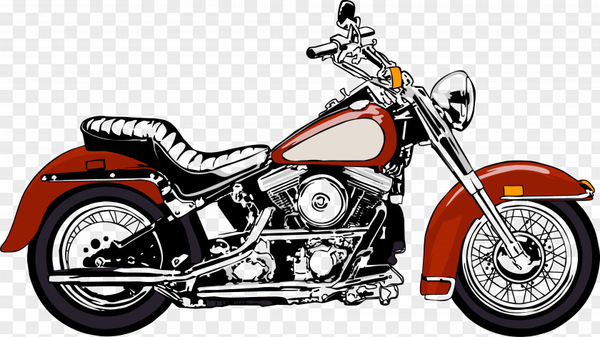 Motorcycle Cartoon Accessories Engine Scooter Clip Art PNG