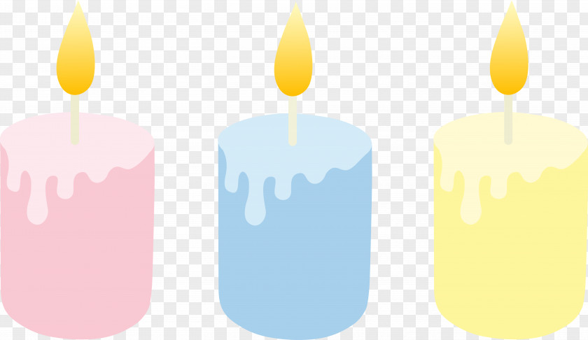 Picture Of A Lit Candle Wax Yellow Food PNG