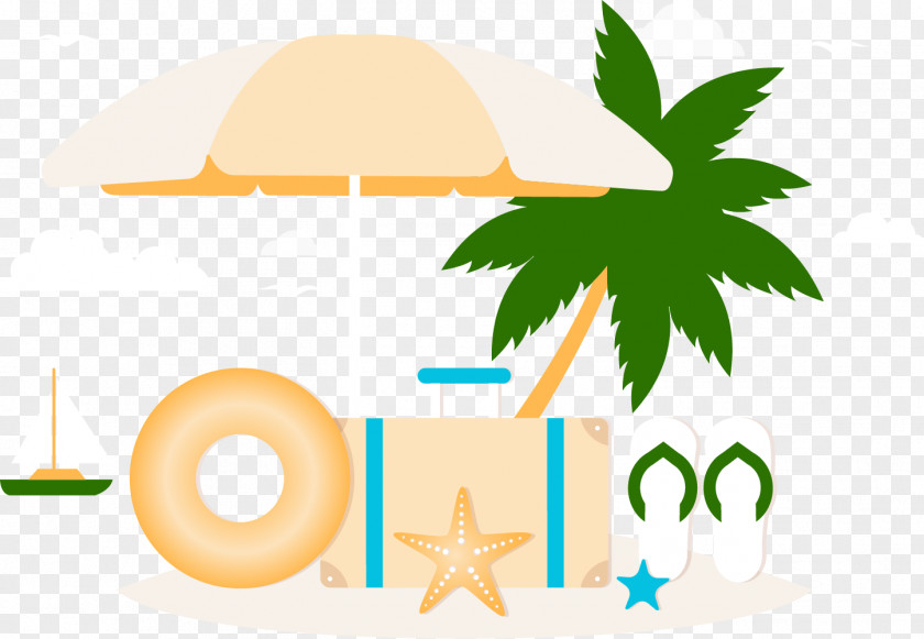 Swimming During The Summer Vacation Clip Art PNG