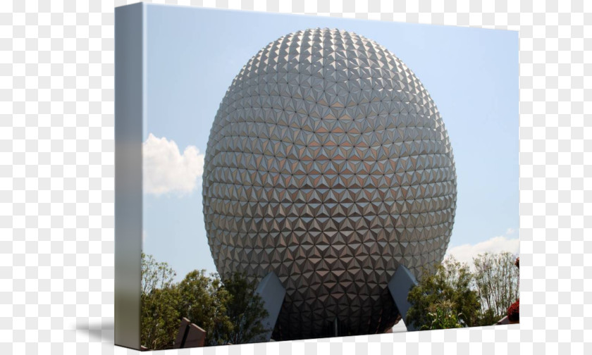 Tree Facade Architecture Epcot Sphere Dome PNG