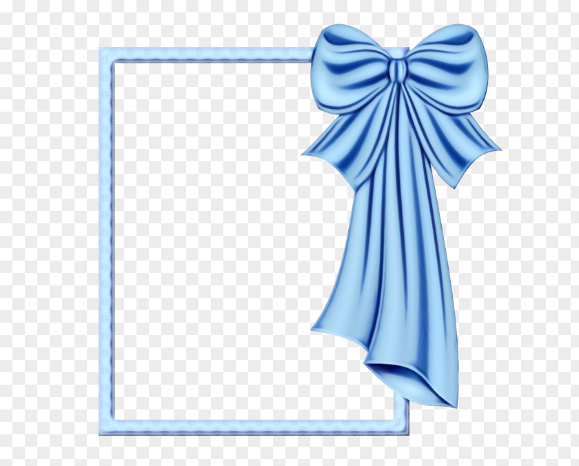 Ribbon Turquoise Blue Background PNG
