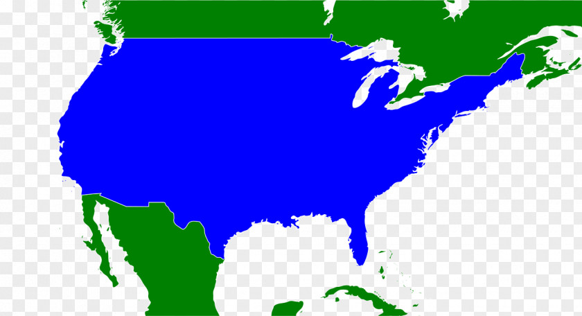 1.37 Northeastern United States Canada Latin America Organization Map PNG