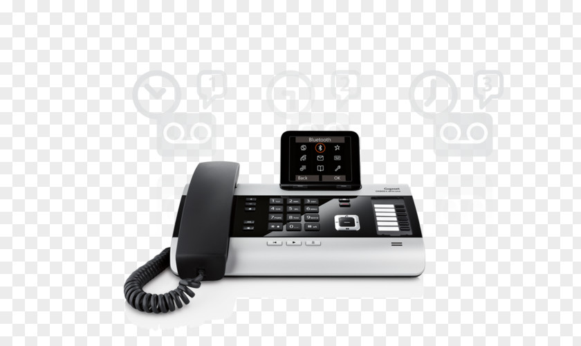 Active Gigaset DX800A All In One Telephone Home & Business Phones Digital Enhanced Cordless Telecommunications DX600A ISDN PNG