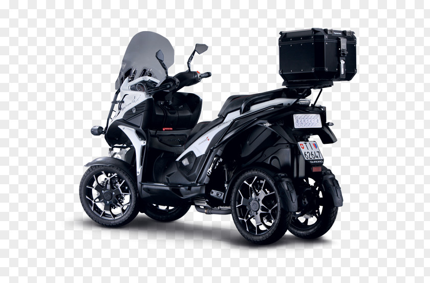 Scooter Quadro4 Motorcycle Wheel Quadro 350D PNG