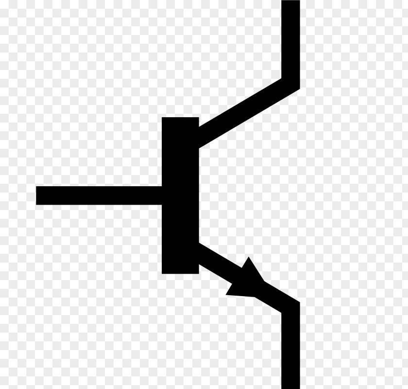 Transistor Electronic Symbol Bipolar Junction Electronics Circuit PNG