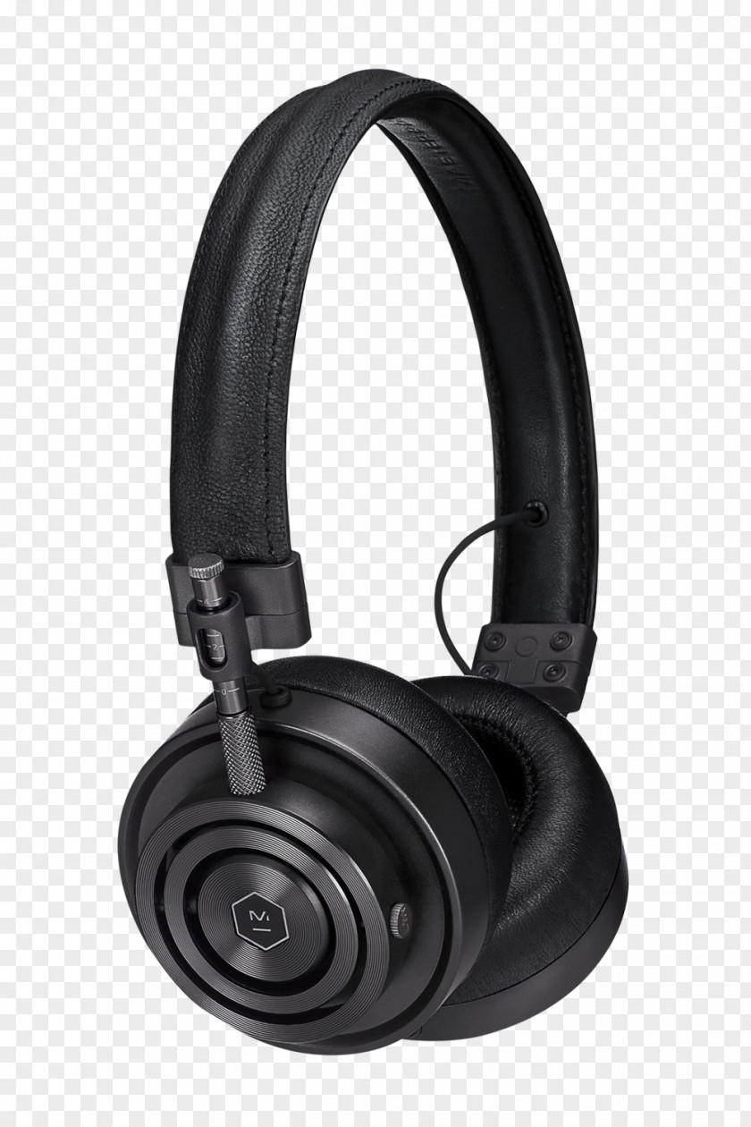 Black Headphones Master & Dynamic MH30 MH40 ME05 ME03 Earphones PNG