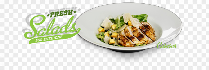 Ceasar Salad Vegetarian Cuisine Tableware Recipe Dish Garnish PNG