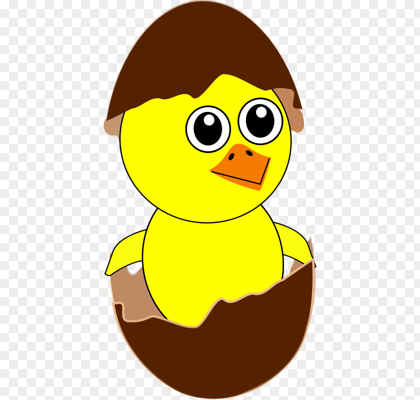 Chick Easter Bunny Red Egg Cartoon Clip Art PNG