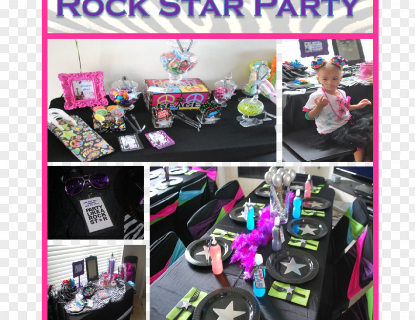 Rock Party Pink M RTV PNG