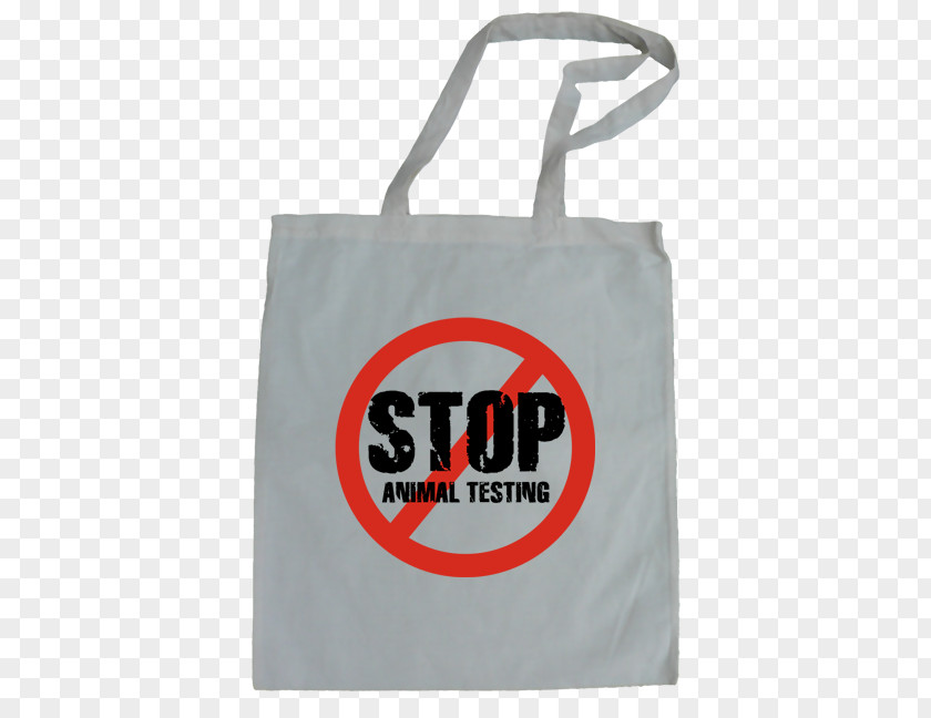 Stop Animal Testing Tote Bag Shopping Bags & Trolleys Product Design PNG