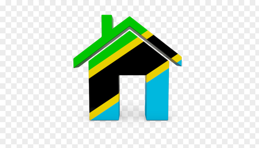 Tanzania Flag Logo Brand Line PNG
