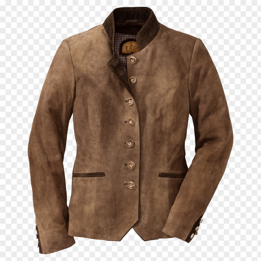 Blazer Leather Jacket Fur PNG