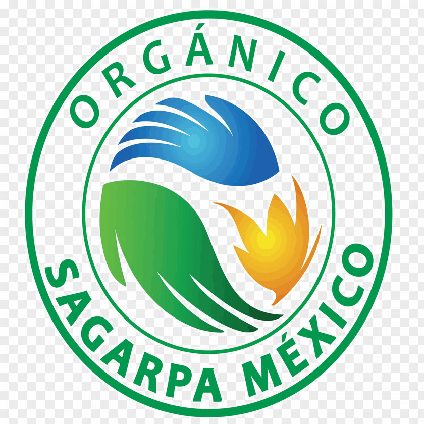 Logo SENASICA Organic Food Certification Product PNG
