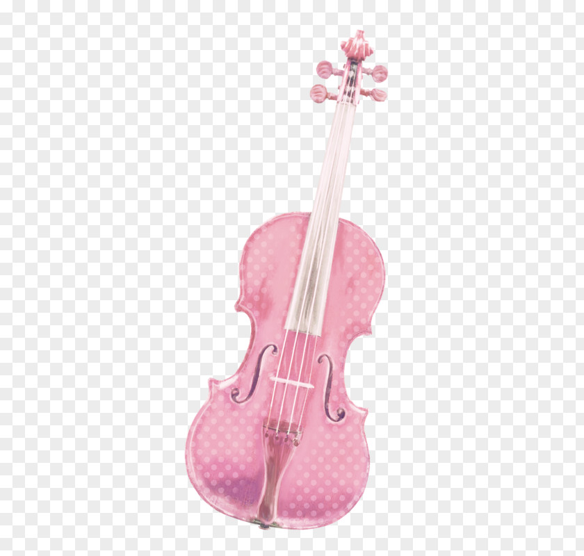 Pink Violin Viola Cello PNG