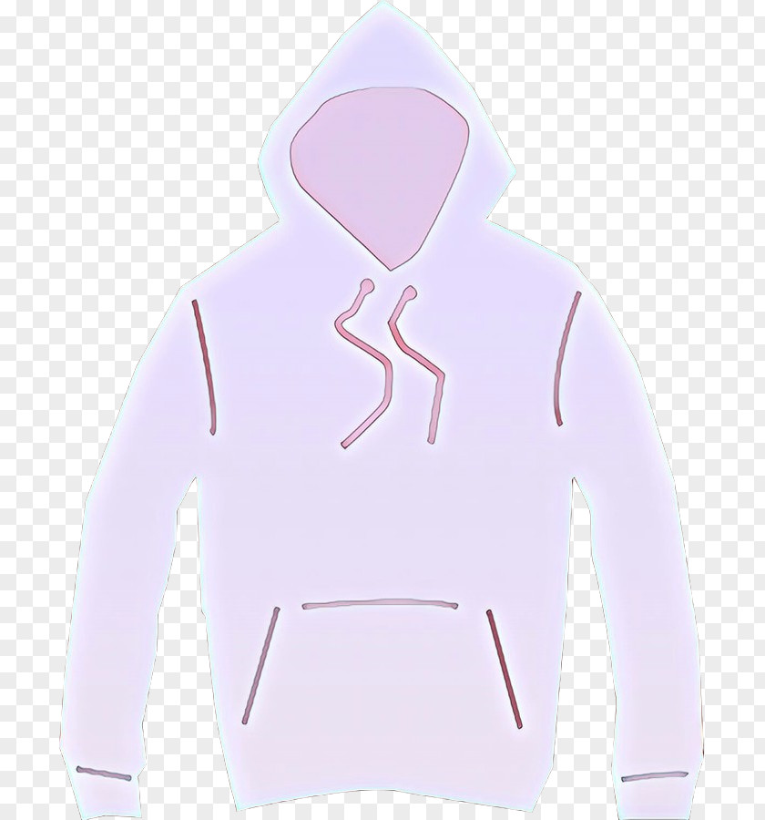Shoulder Violet Clothing Hood Outerwear White Hoodie PNG