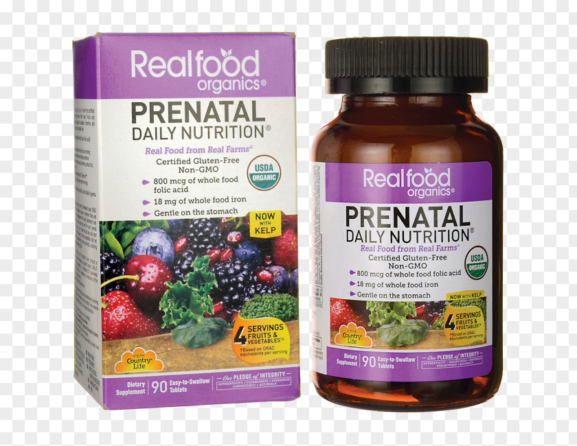 Tablet Organic Food Nutrient Multivitamin Prenatal Vitamins PNG