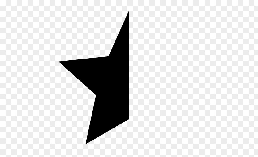 Black And White Star PNG