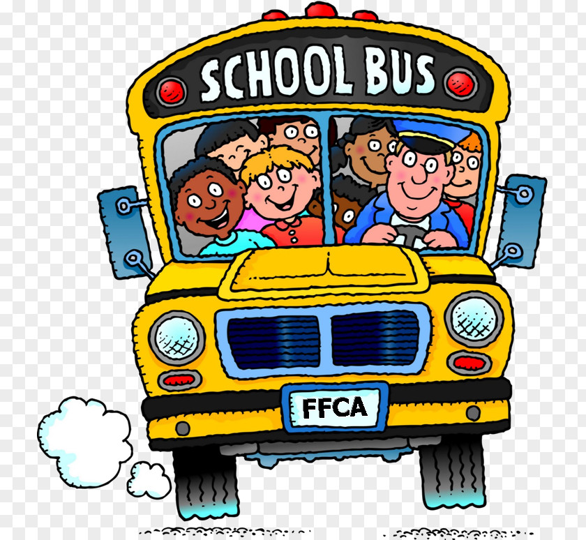 Bus School Transport District PNG