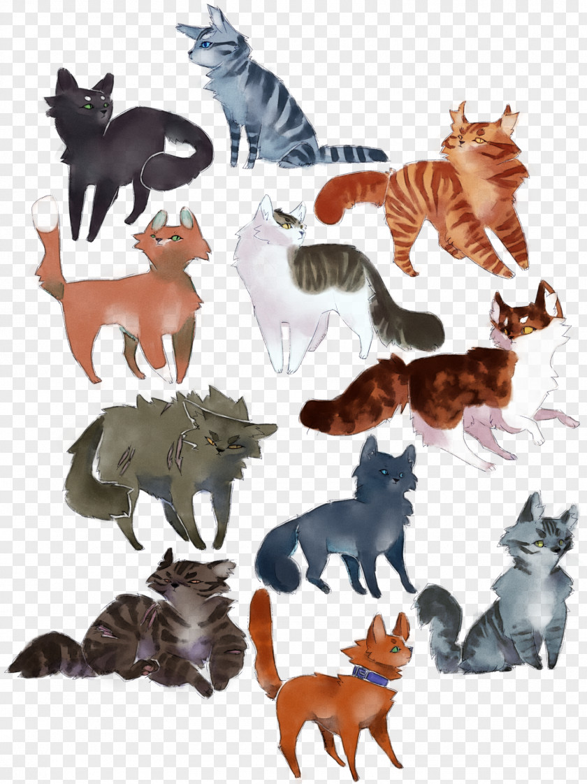 Cat Warriors Work Of Art Drawing PNG