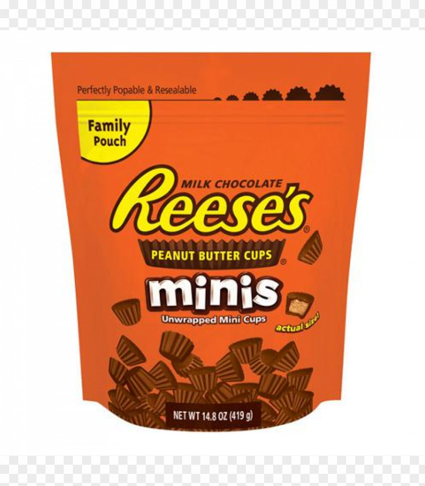 Chocolate Reese's Peanut Butter Cups Pieces White PNG