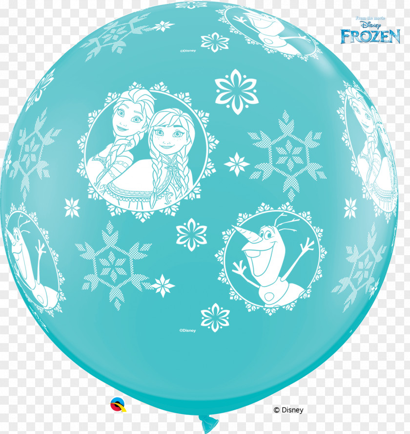 Elsa Olaf Anna Toy Balloon Birthday PNG