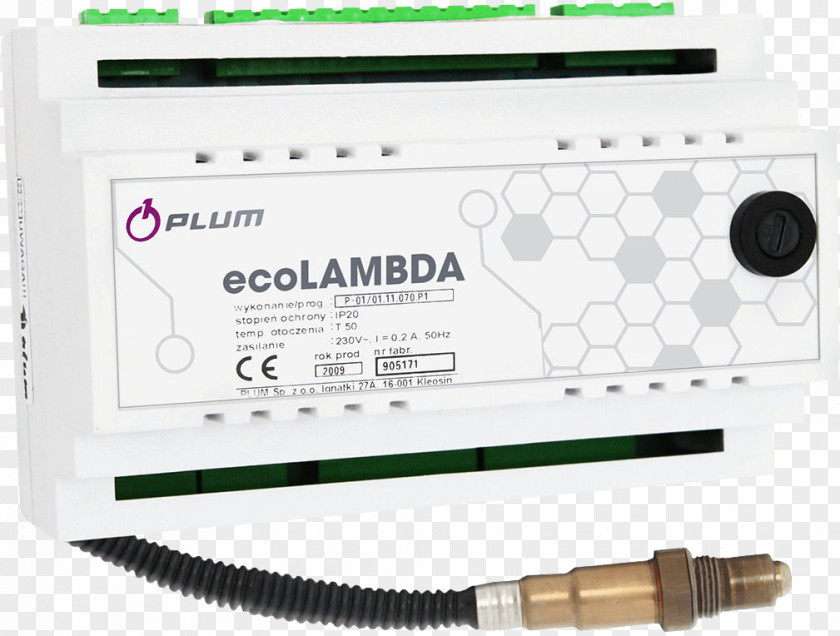 Plum Oxygen Sensor Boiler Lambda Pellet Stove Fuel PNG