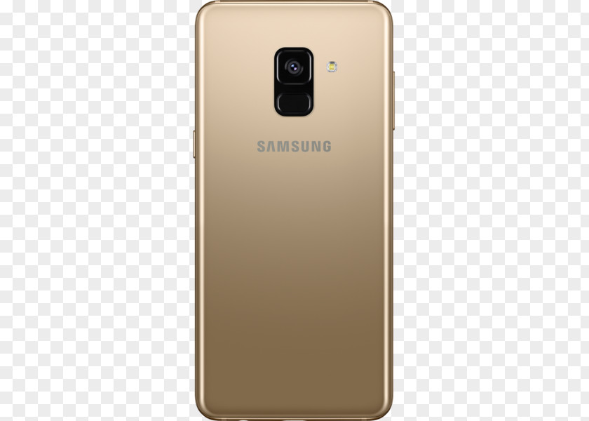 Samsung A8 Telephone Android Smartphone Gold PNG