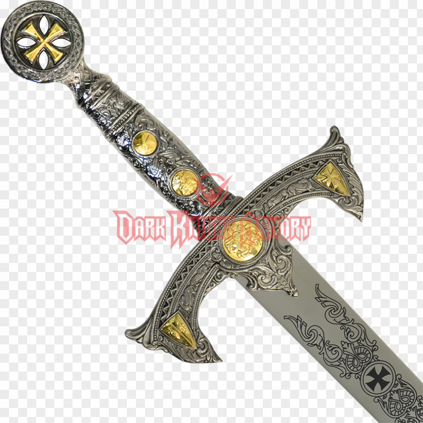 Sword History Of The Knights Templar Crusades PNG