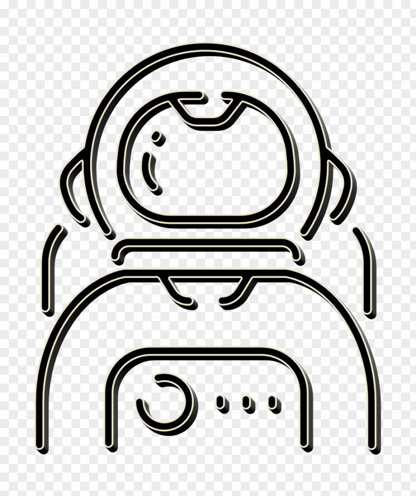 Blackandwhite Furniture Astronaut Icon Exploration Planet PNG