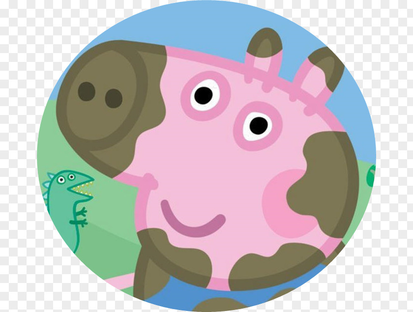 George Pig Daddy Toy Birthday PNG