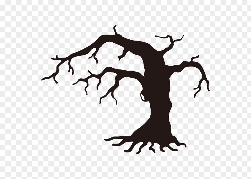 Halloween Image Tree Vector Graphics Drawing PNG