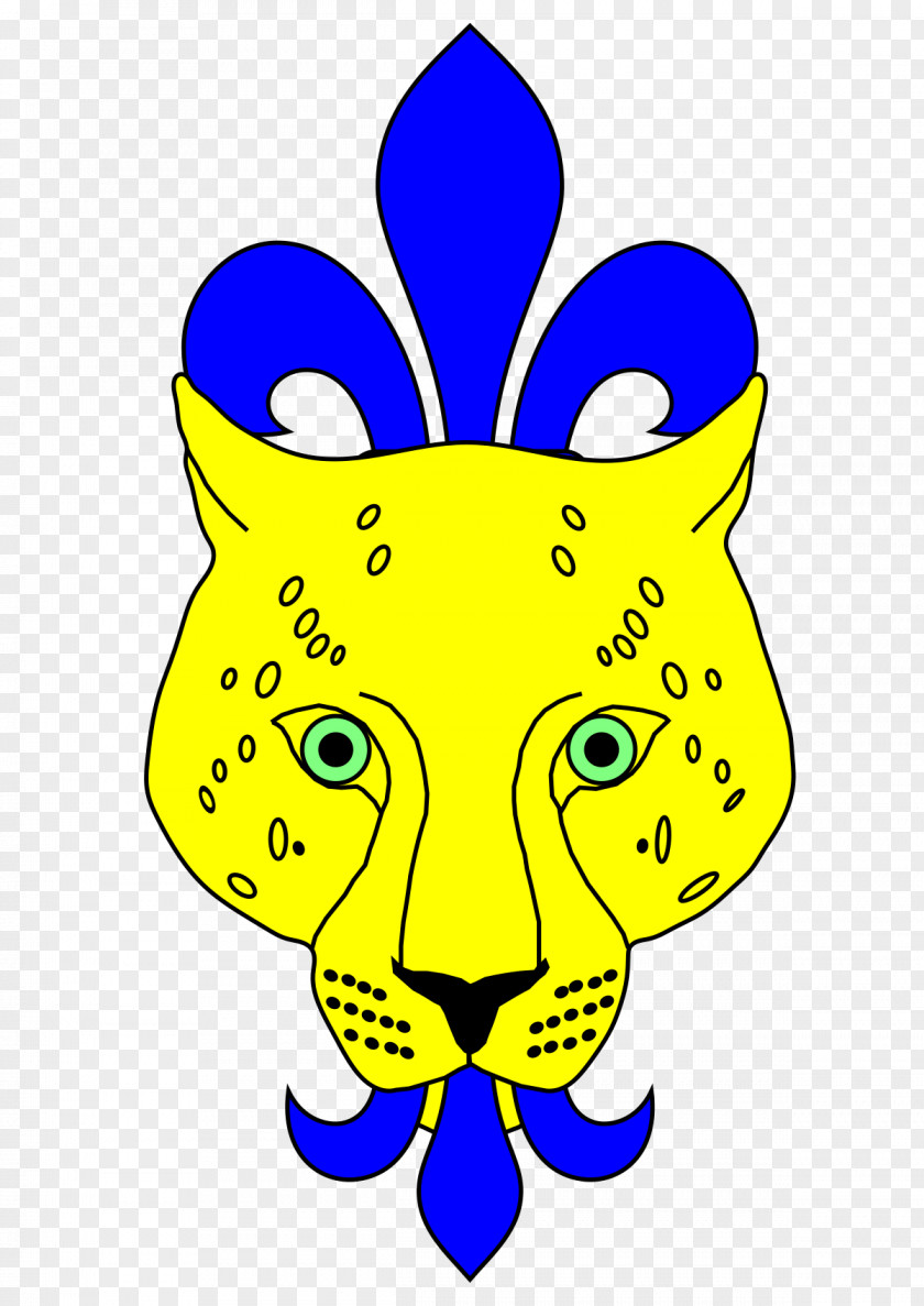 Leopard Jessant-de-lys Fleur-de-lis Charge Heraldry PNG