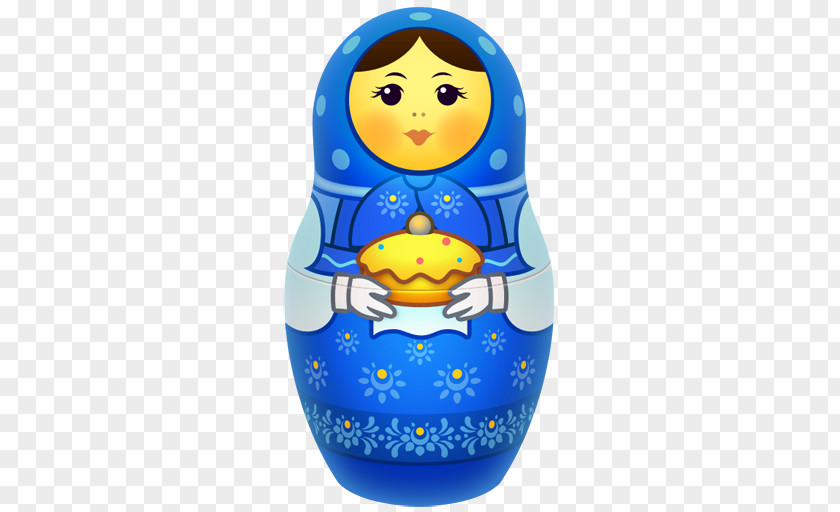Matryoshka Russia Doll Toy Icon PNG