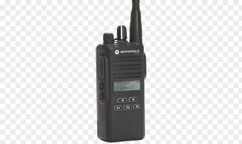 Mobile Radio Two-way Motorola CP185 Station Receiver PNG