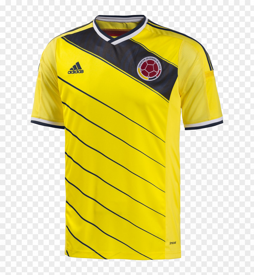 Shirt 2014 FIFA World Cup Colombia National Football Team Under-20 Jersey Kit PNG