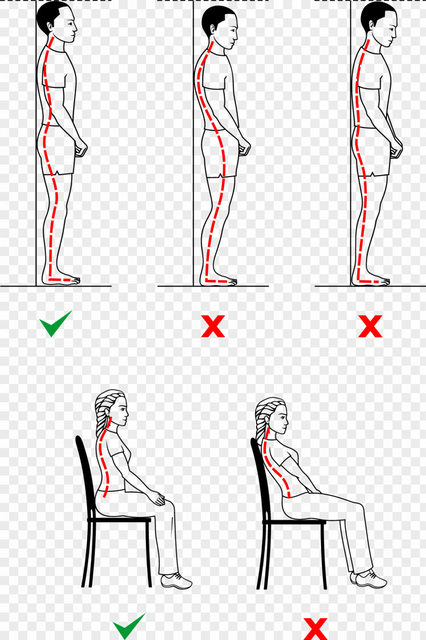 To Stand Army Posture Poor Sitting Neutral Spine Standing Asento PNG