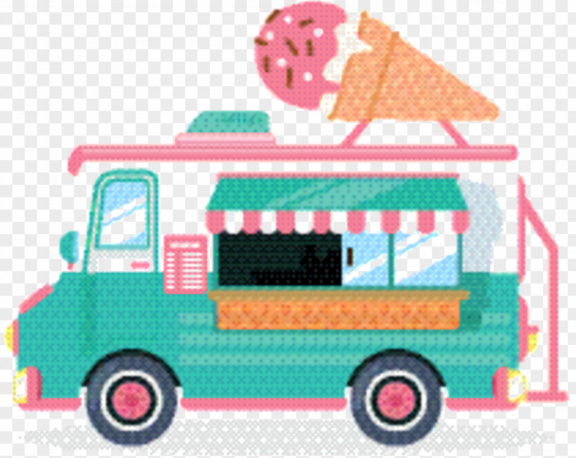 Food Truck Playset Car Motor Vehicle PNG