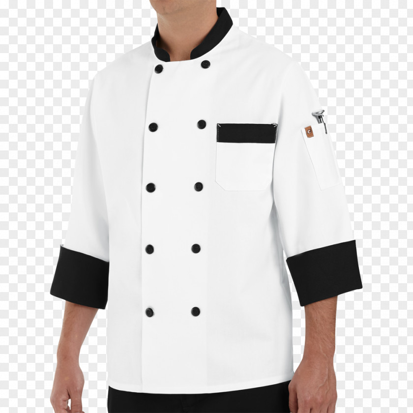 Garnish Chef's Uniform Coat Clothing Jacket PNG