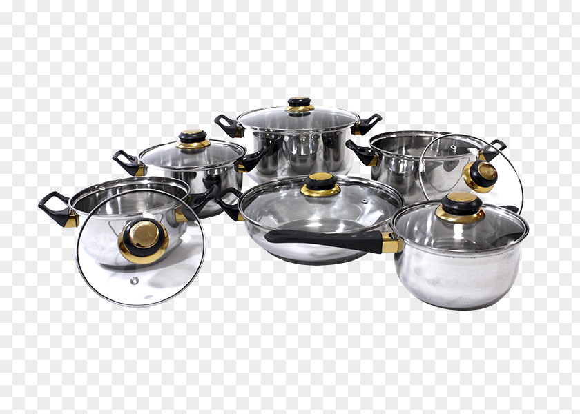 Kitchen Cookware Cabinet Stock Pots Stainless Steel PNG